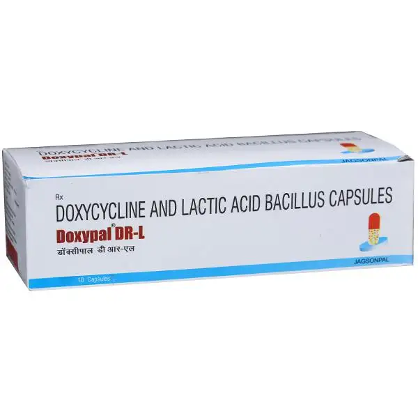 Doxypal DR-L (Doxycycline 100mg + Lactobacillus 5Bn Spores)