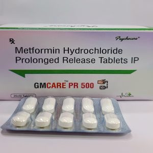 Gmcare PR 500 (Metformin 500mg)