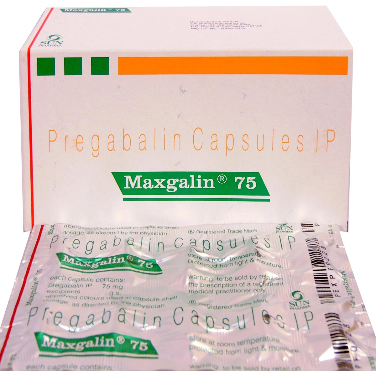 Maxgalin 75mg (Nerve Pain)